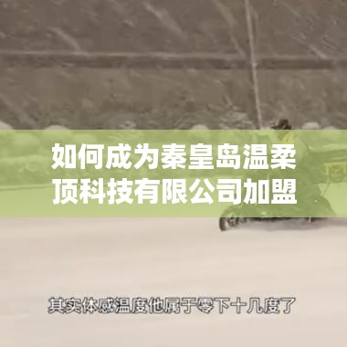 秦皇島溫柔頂科技加盟指南，如何成為優(yōu)質(zhì)合作伙伴？