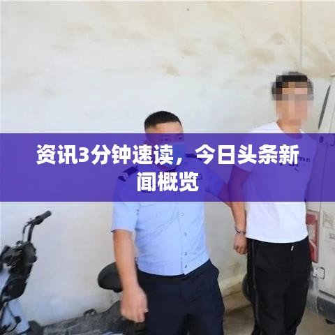 資訊3分鐘速讀，今日頭條新聞概覽