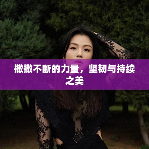 撒撒不斷的力量，堅韌與持續(xù)之美