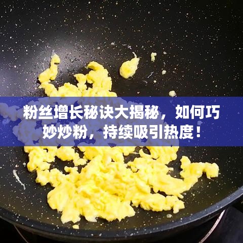 粉絲增長秘訣大揭秘，如何巧妙炒粉，持續(xù)吸引熱度！