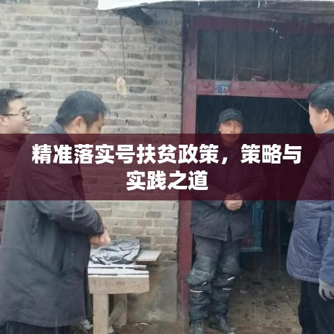 精準落實號扶貧政策，策略與實踐之道