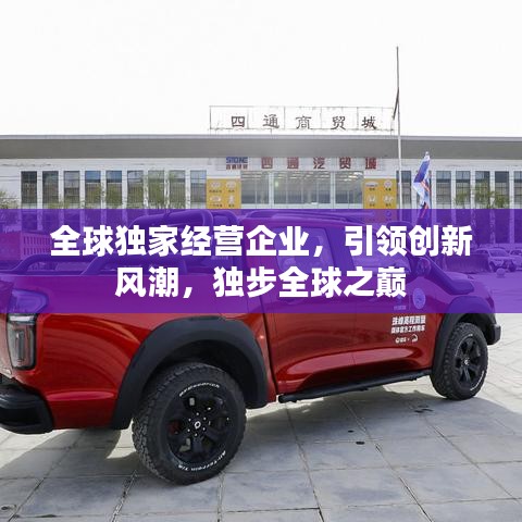 全球獨(dú)家經(jīng)營企業(yè)，引領(lǐng)創(chuàng)新風(fēng)潮，獨(dú)步全球之巔