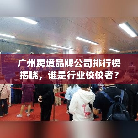 廣州跨境品牌公司排行榜揭曉，誰是行業(yè)佼佼者？