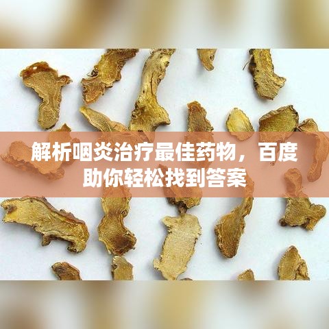 解析咽炎治療最佳藥物，百度助你輕松找到答案