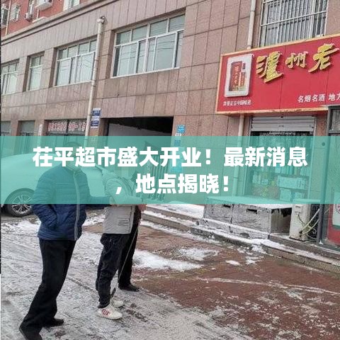 茌平超市盛大開業(yè)！最新消息，地點揭曉！
