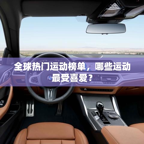 全球熱門運(yùn)動(dòng)榜單，哪些運(yùn)動(dòng)最受喜愛？
