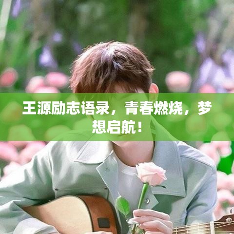王源勵(lì)志語(yǔ)錄，青春燃燒，夢(mèng)想啟航！