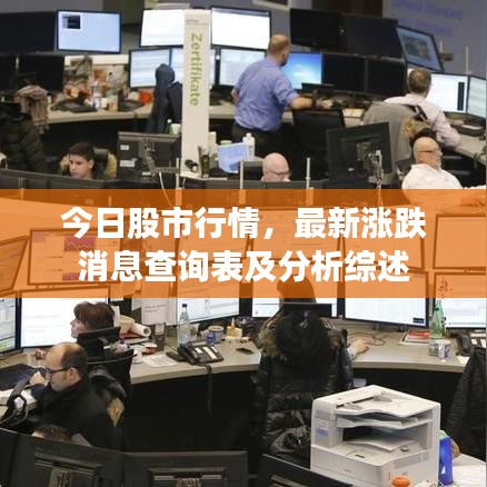 今日股市行情，最新漲跌消息查詢(xún)表及分析綜述