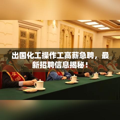 出國化工操作工高薪急聘，最新招聘信息揭秘！